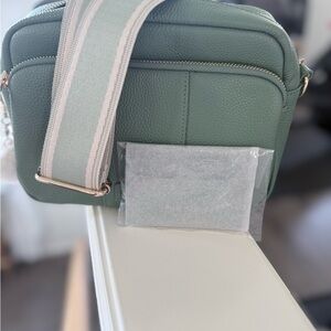 Pom Pom London light green Crossbody Bag - original plus